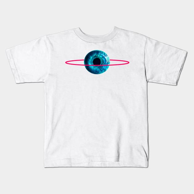 Planetary Eye Kids T-Shirt by itshypernova